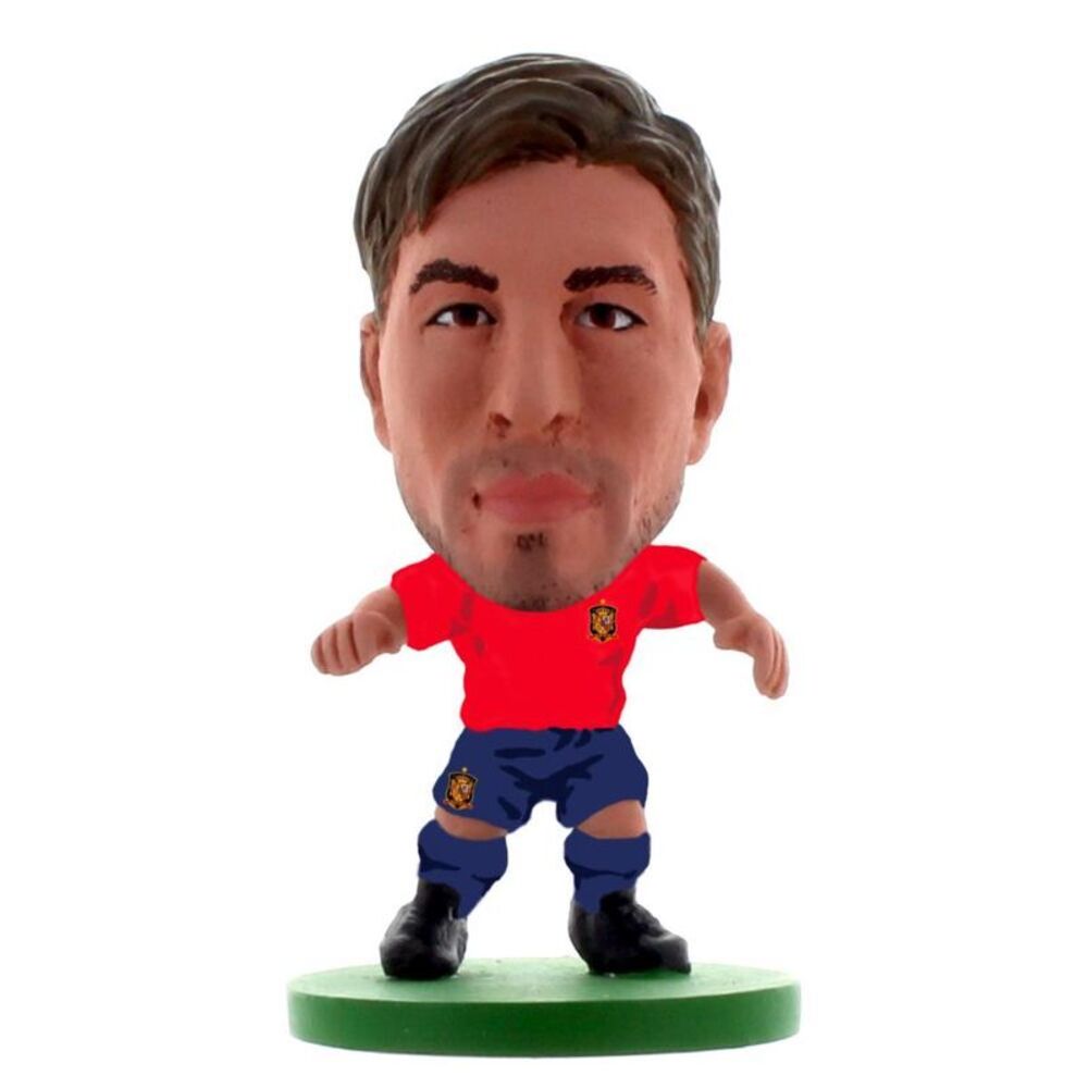 Spain Sergio Ramos SoccerStarz Figurine / Red/Navy